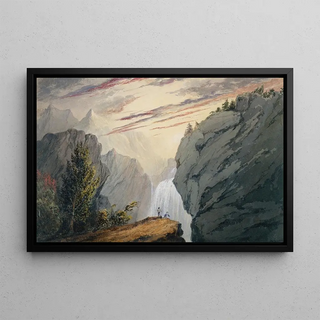 David Claypoole JohnstonAmerican - At the Waterfall.webp