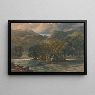 David Cox - On the Conway River North Wales.webp