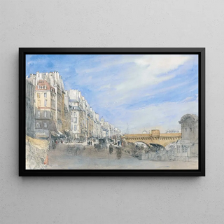 David Cox - Pont Neuf from the Quai de lEcole Paris.webp