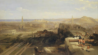 David Roberts - Edinburgh from the Castle.webp