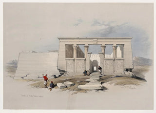 David Roberts - Temple at Wady Dabod Wadi Dbd Nubia.webp