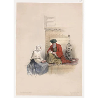 David Roberts - The letter writer Cairo.webp