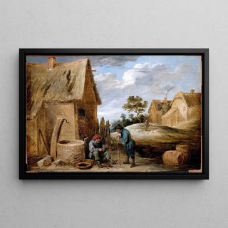 David Teniers The Younger - A Peasant eating Mussels.webp
