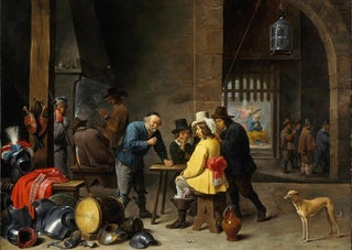 David Teniers The Younger - Guardroom with the Deliverance of Saint Peter.webp