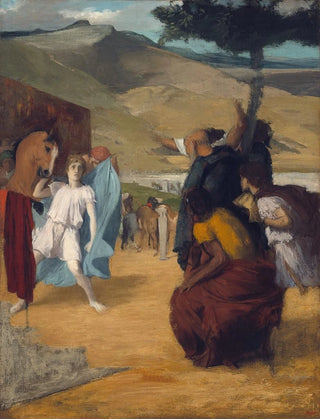 Edgar Degas - Alexander and Bucephalus.webp