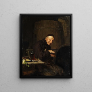 Eduard von Grtzner - Vor der Brotzeit.webp