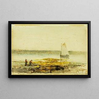 Edward Mitchell Bannister - Morning on the Shore.webp