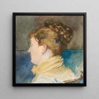 Stampa d'arte | Ritratto della signora Abbey - Edwin Austin Abbey