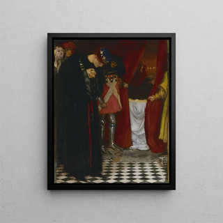 Edwin Austin Abbey - Come hither gracious sovereign view this body King Henry VI Part II Act III Scene II.webp