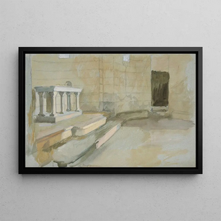 Edwin Austin Abbey - Study for The Quest of the Holy Grail series of fifteen paintings for the Boston Public Library completed in 1901.webp