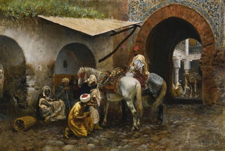 Edwin Lord Weeks - A Moorish Blacksmith.webp