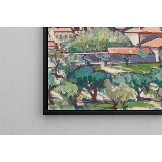 Eglise à Cassis - Samuel John Peploe | Reproduction Tableau Décoration murale affiche copie