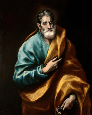 El Greco Domenikos Theotokopoulos - Apostle Saint Peter.webp