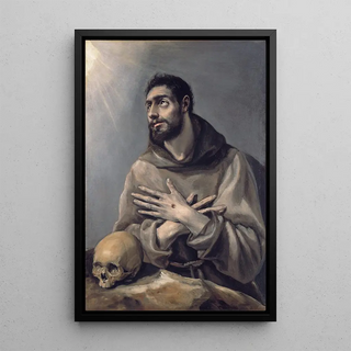El Greco Domenikos Theotokopoulos - Saint Francis In Ecstasy.webp