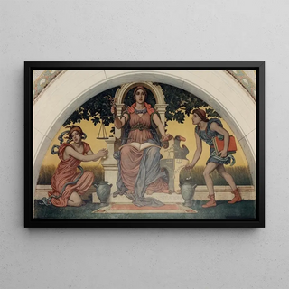 Elihu Vedder - Good administration mural.webp