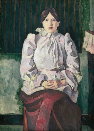 Emile Bernard - Portrait of Marie Lemasson.webp