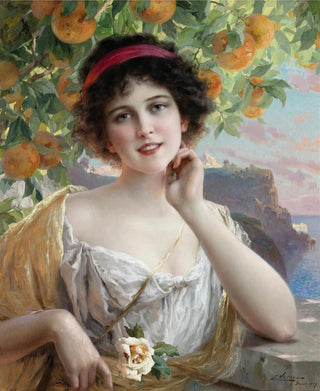 Emile Vernon - Beauty under the Orange Tree.webp