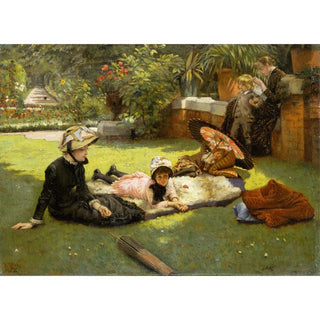 En plein soleil - James Tissot | Reproduction Tableau Décoration murale affiche copie