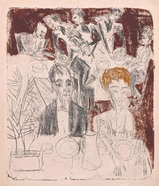 Ernst Ludwig Kirchner - At the Table.webp
