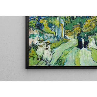 Escalier à Auvers - Vincent van Gogh | Reproduction Tableau Décoration murale affiche copie