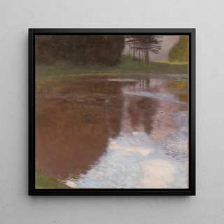 Étang tranquille Egelsee près de Golling, Salzbourg - Gustav Klimt