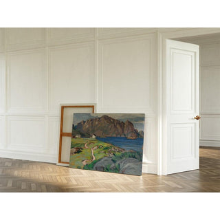 Été, Store Molla. Étude des Lofoten - Anna Boberg | Reproduction Tableau Décoration murale affiche copie