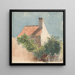 Étude d'une maison en brique - Hendrik van der Burgh