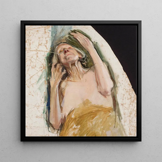 Étude d'une vieille femme - Konrad Krzyanowski