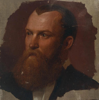 Étude de la tête d'un jeune homme accompli - Adolf Schröter