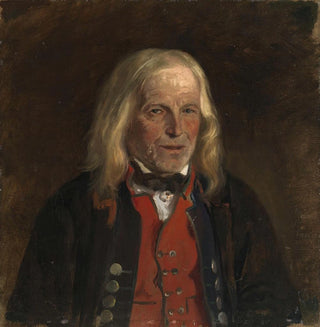 Étude de portrait du fermier Jan Sandve - Adolph Tidemand