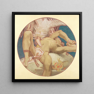 Étude pour Prométhée - Musée des Beaux-Arts de Boston - John Singer Sargent