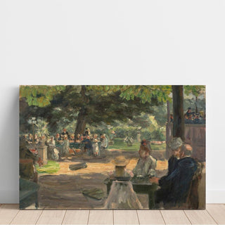 Étude pour le jardin de restauration à Leiden - Max Liebermann | Reproduction Tableau Décoration murale affiche copie