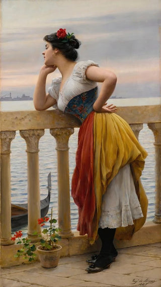 Eugen von Blaas - Anticipation.webp