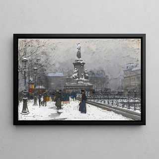 Eugne GalienLaloue - La Place De La Rpublique.webp