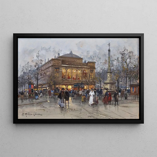 Eugne GalienLaloue - Le Thtre Du Chtelet Paris.webp
