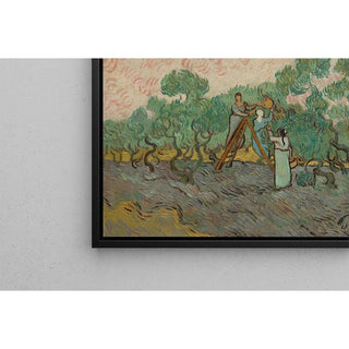 Femmes ramassant des olives - Vincent van Gogh | Reproduction Tableau Décoration murale affiche copie