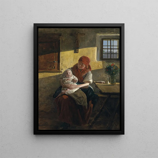 Ferdinand Georg Waldmller - Sonntagruhe.webp