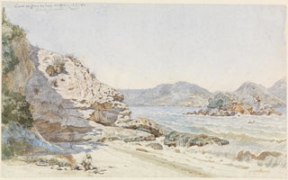 Ferdinand Keller - Meeresbucht bei Rio de Janeiro.webp