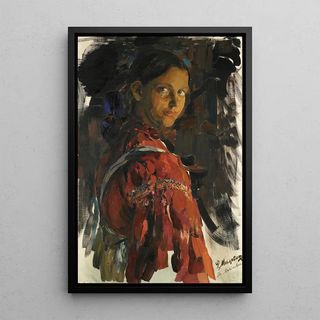 Filipp Malyavin - Russian Beauty.webp