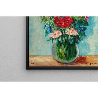 Fleurs - Moïse Kisling | Reproduction Tableau Décoration murale affiche copie