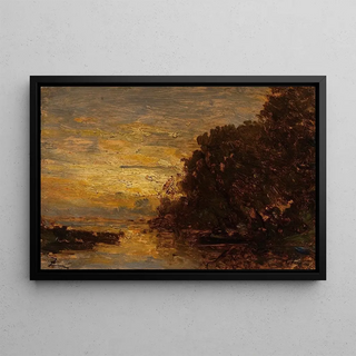 Flix Ziem - La Seine Billancourt coucher de soleil.webp