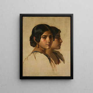 Franz Xaver Winterhalter - Study of an Italian Girl.webp