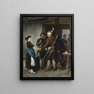 Franz von Defregger - Abschied des Jgers.webp