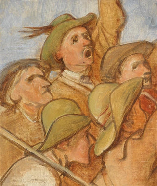 Franz von Defregger - Bauern Tiroler Freiheitskmpfer lskizze.webp