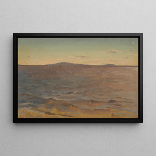 Frederic Edwin Church - Maine Lake Katahdin.webp