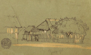 Frederic Edwin Church - Street with Houses Guayaquil Ecuador.webp