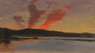 Frederic Edwin Church - Sunset Near Bar Harbor Maine.webp