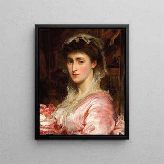 Frederic Leighton - Portrait of May Sartoris Mrs Henry Evans Gordon.webp
