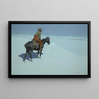 Frederic Remington - Friends Or Foes The Scout.webp