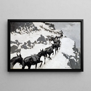 Frederic Remington - The Mule Pack.webp